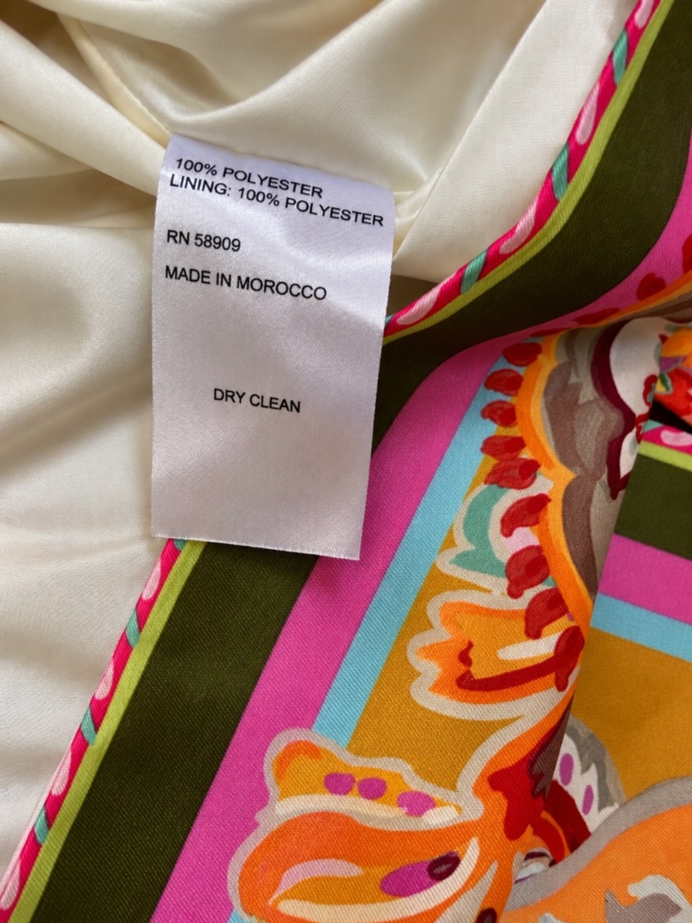 Antonio Melani Pink Scarf Blouse & Clio Scarf Wrap Maxi Skirt Set Medium/8 - Picture 15 of 15